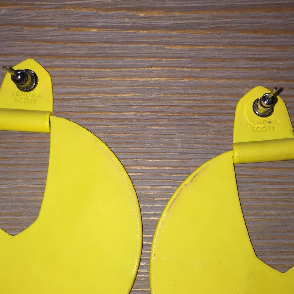 Kendra Scott Yellow earrings